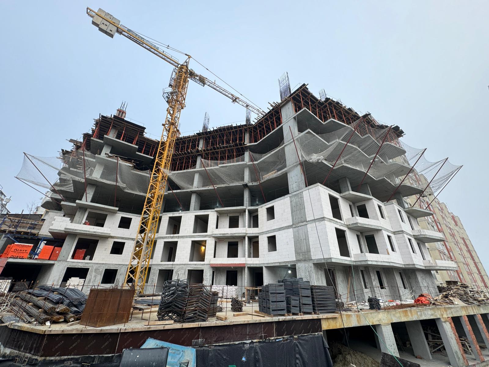 Gaziosmanpaşa kentsel dönüşüm şantiyesi geniş görünüm